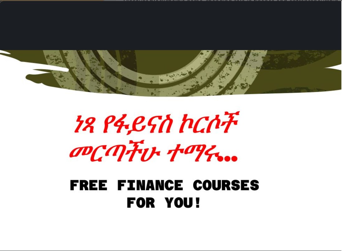 Free Finanace Courses